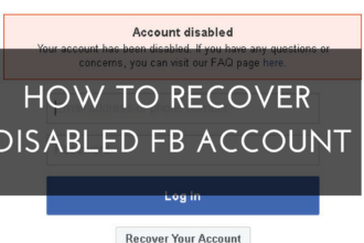 How to Open Disabled Facebook Account? (2 ways)
