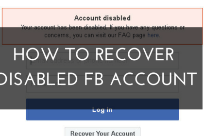 How to Open Disabled Facebook Account? (2 ways)
