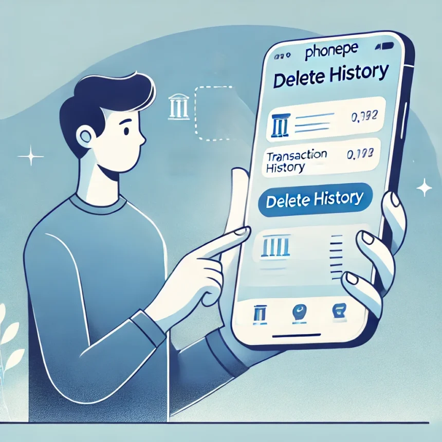 How to delete PhonePe history? (101% working)