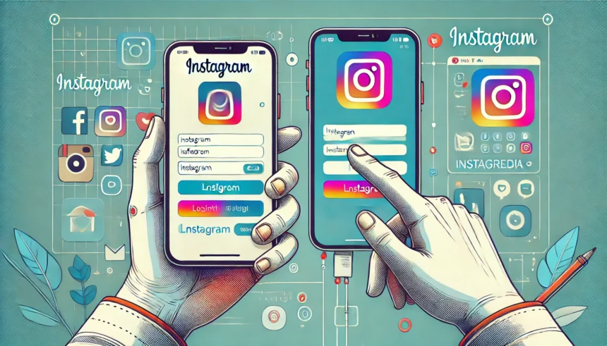 How to use someone else's (BF/GF) Instagram on your phone?